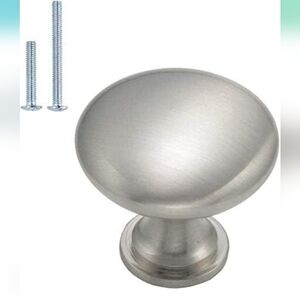 Stainless knobs for dresser or kitchen